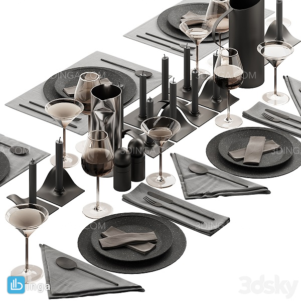 ست سفره آرایی مدرن
