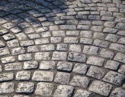 تکسچر سنگفرش پیاده رو