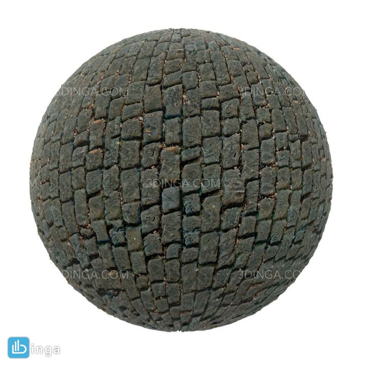 تکسچر سنگفرش خاکستری