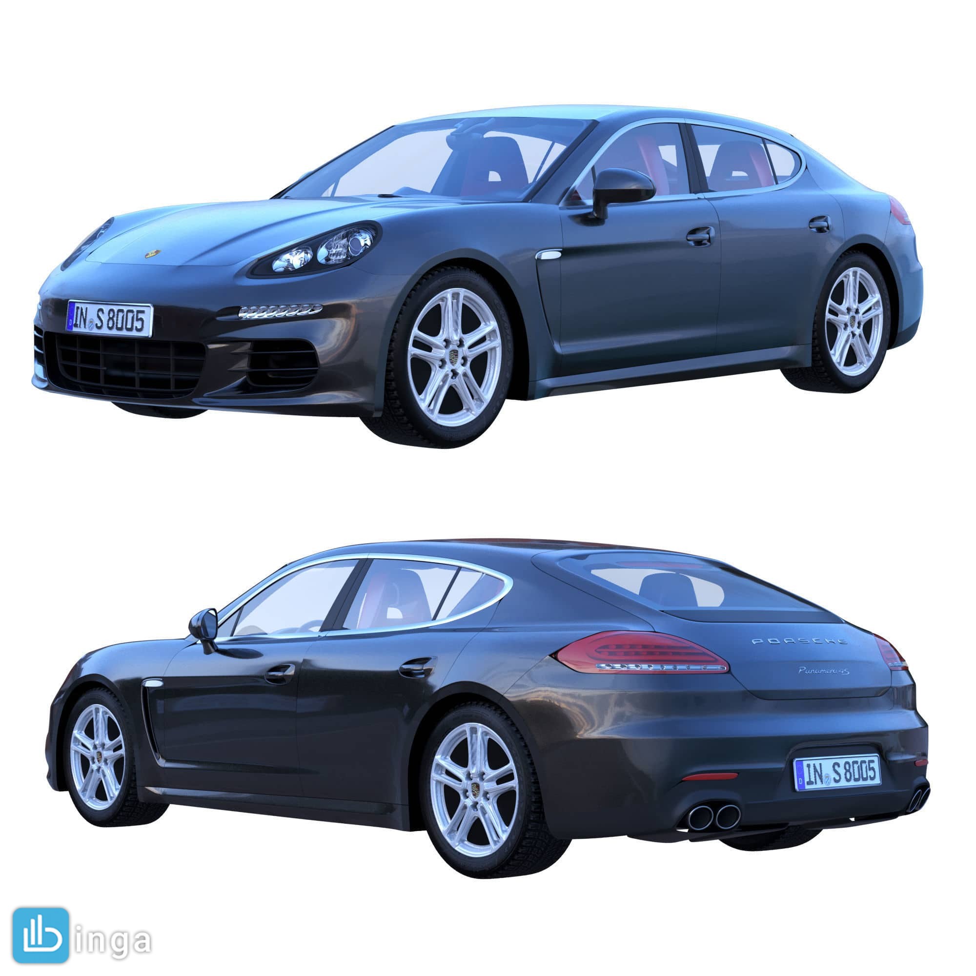 ماشین پورشه مدل Panamera 4S