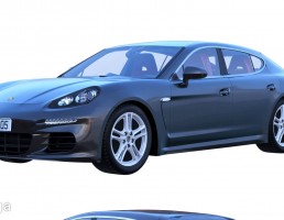 ماشین پورشه مدل Panamera 4S