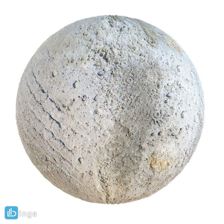 تکسچر بتن با سنگ