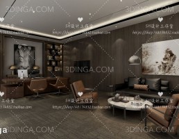 صحنه داخلی دفتر مدیریت