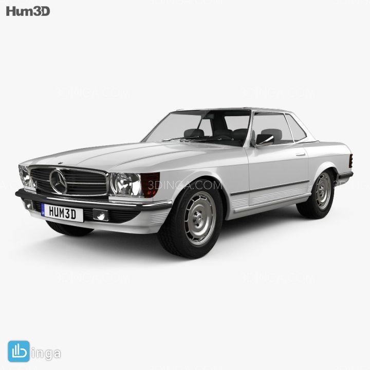 ماشین مرسدس بنز SL-Class R107 کوپه سال 1972