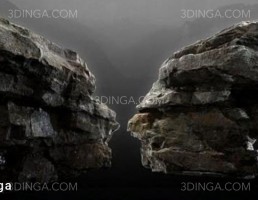 مدل سه بعدی سنگ مدولار