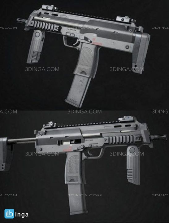 اسلحه ی MP7 SMG