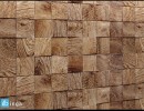 پانل دیواری چوبی (موزاییک چوبی)