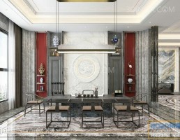 صحنه داخلی اتاق چای