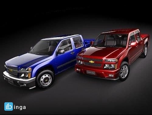 شورلت مدل  Colorado crew cab