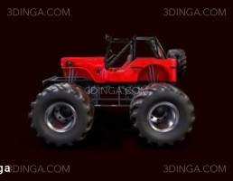 ماشین جیپ Monster Truck