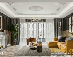 صحنه داخلی اتاق نشیمن