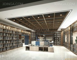 صحنه داخلی فروشگاه کتاب