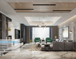 اتاق نشیمن سبک مدرن