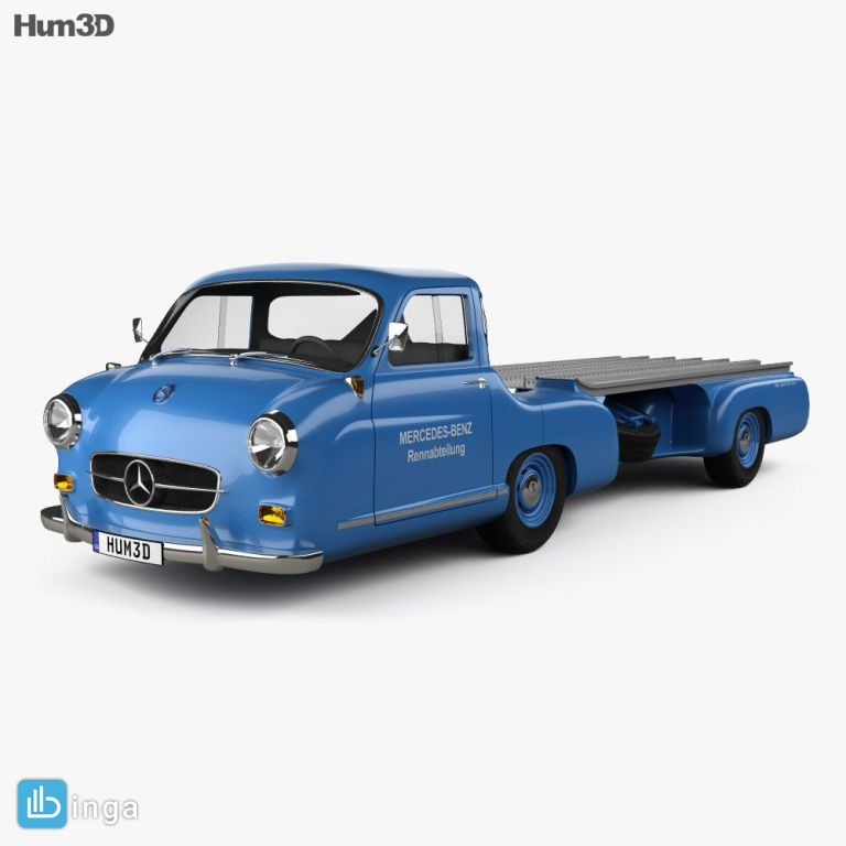 کامیون مرسدس بنز Renntransporter 1954