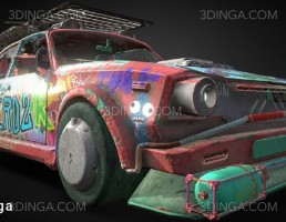 ماشین Cyberpunk Yamato Lectra