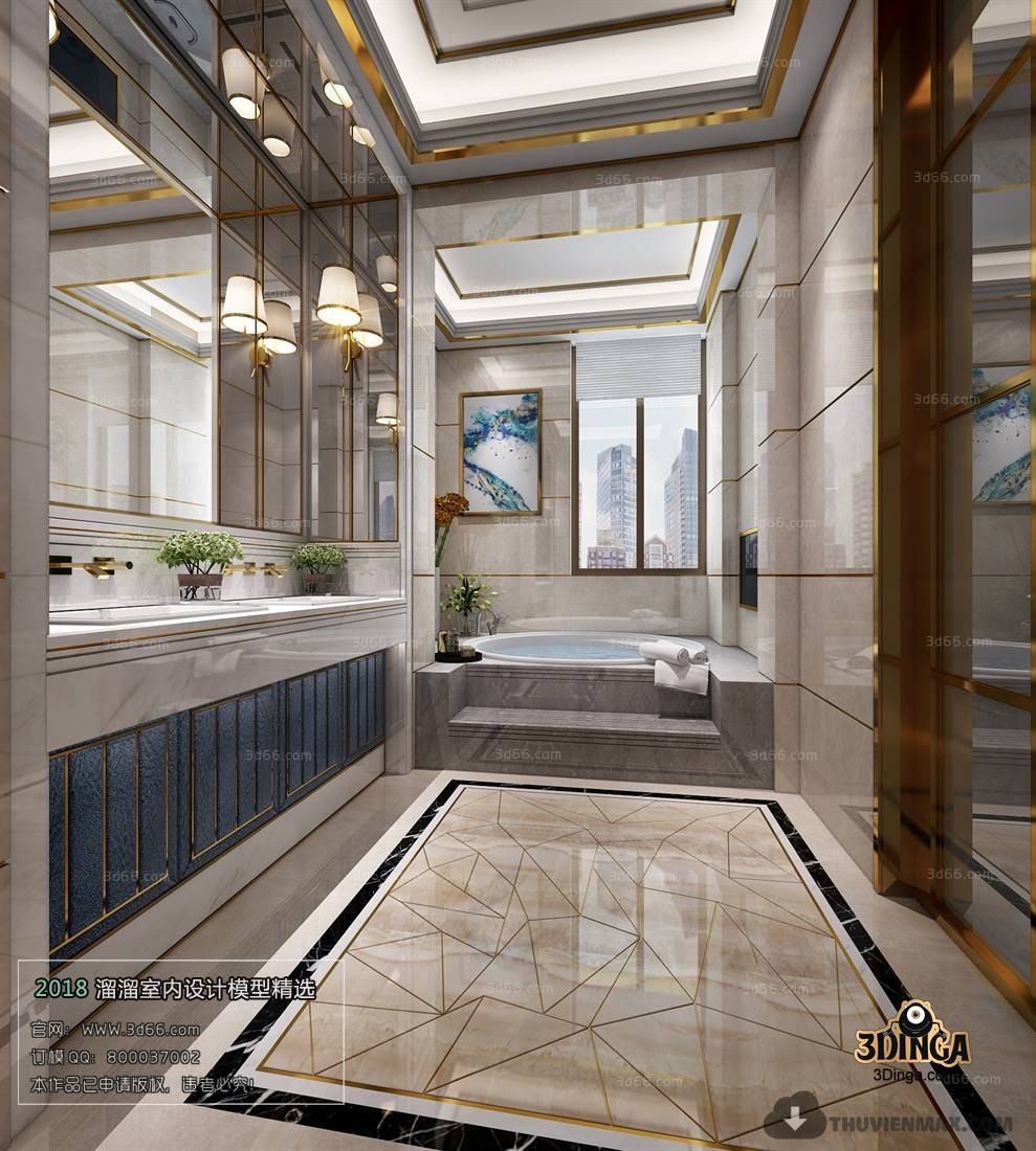 صحنه حمام پست مدرن 9