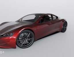 ماشین تسلا مدل  Roadster 2020