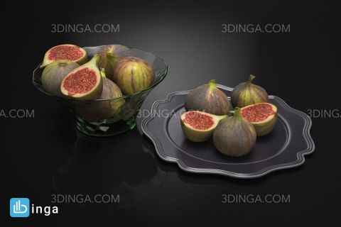 ظرف پر از انجیر
