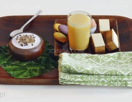 سینی وسایل صبحانه