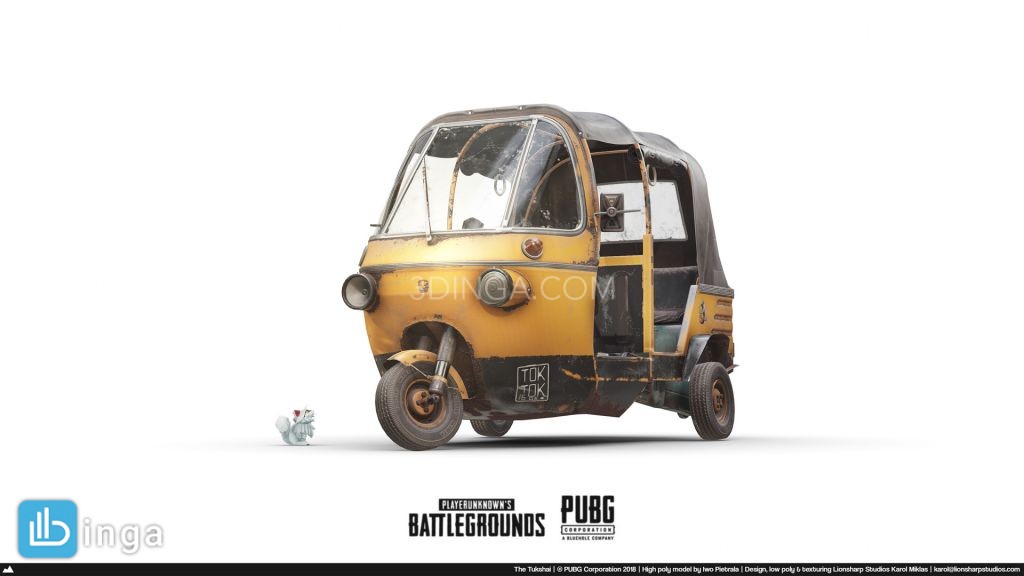 ماشین PUBG Tukshai