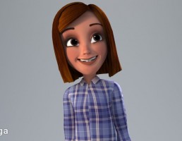 شخصیت کارتونی زن