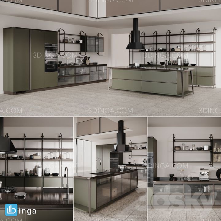کابینت آشپزخانه کلاسیک