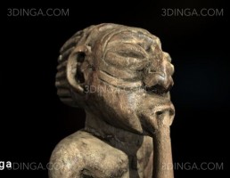 مجسمه آدمک آفریقایی