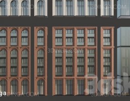 نمای بیرونی ساختمان کلاسیک