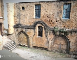 دیوار سنگی قرون وسطایی