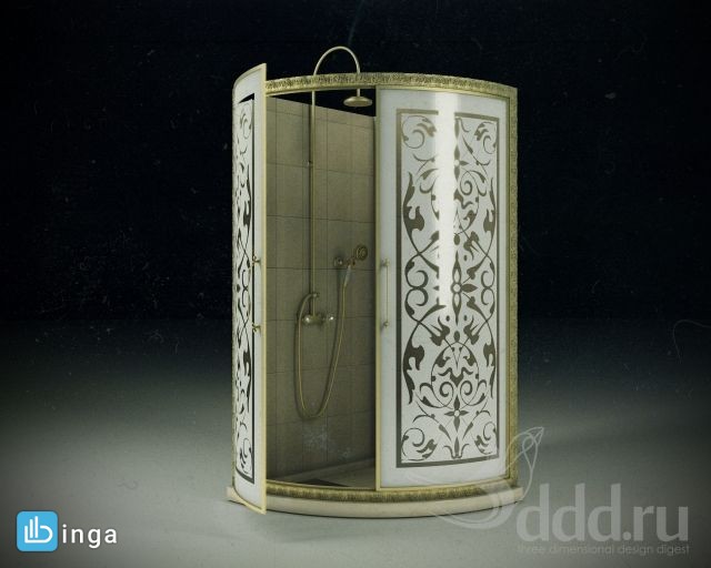 کابین دوش شیشه ایی