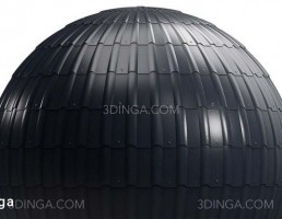 تکسچر سقف فلزی سیاه