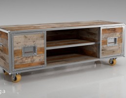 میز تلویزیون چوبی