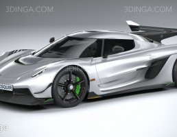 ماشین koenigsegg مدل jesko سال 2020