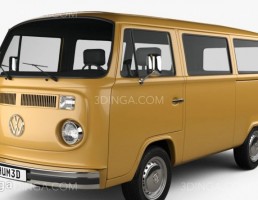 ون فلوکس واگن مدل Transporter سال 1972