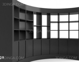 کابینت گرد مدرن