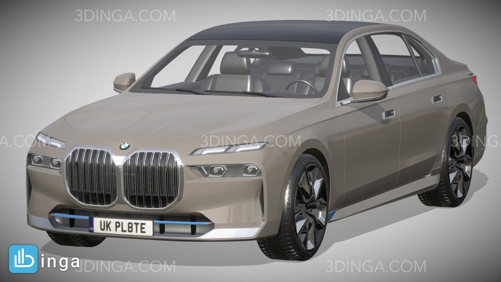 ماشین بی ام و i7 سال 2023