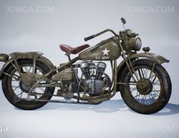 موتور سیکلت WW2 هارلی دیویدسون