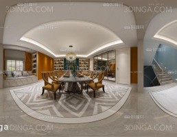 صحنه داخلی اتاق پذیرایی