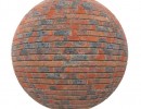 تکسچر دیوار آجری قرمز و سیاه