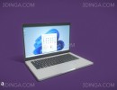 مدل سه بعدی لپ تاپ