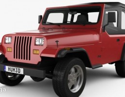 ماشین جیپ Wrangler YJ سال 1987