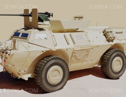 خودرو امنیتی زرهی M1117