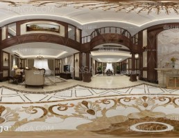 صحنه داخلی اتاق پذیرایی