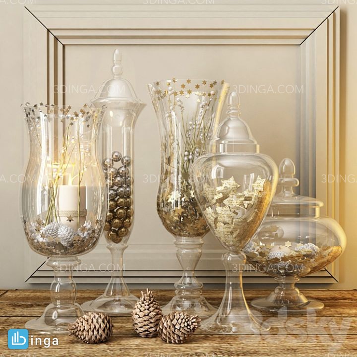 ظروف شیشه‎ای کلاسیک
