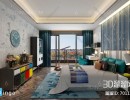 اتاق کودک سبک مدیترانه