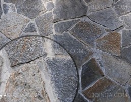 متریال دیوار سنگی