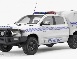 ماشین پلیس  Dodge RAM