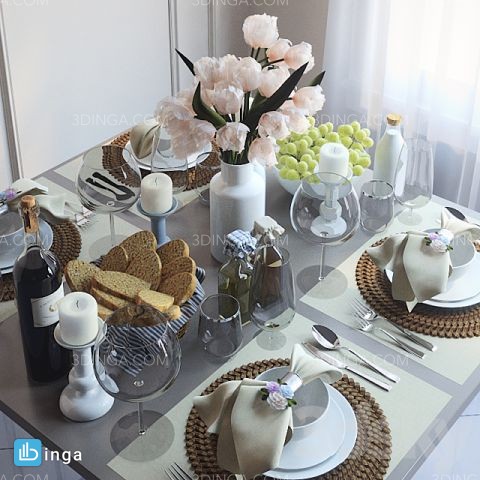 سفره آرایی میز غذا