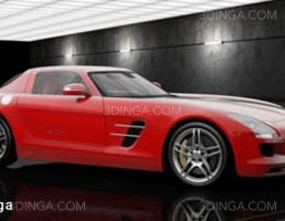 ماشین کوپه قرمز
