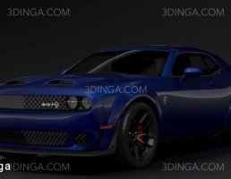ماشین دوج  SRT Hellcat Widebody LC سال 2019